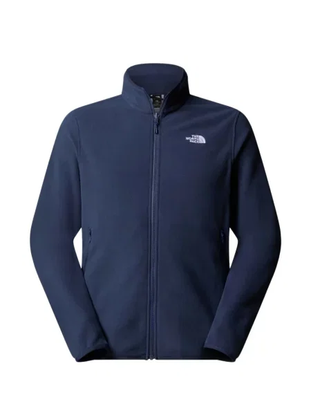 Hanorac din fleece The North Face din fleece albastru