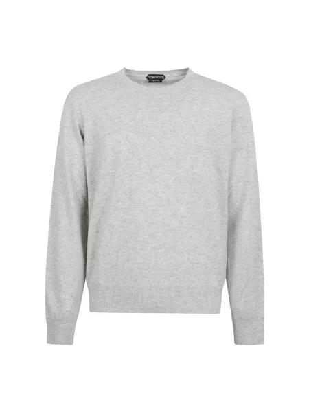 Sweter Tom Ford z kaszmiru szary