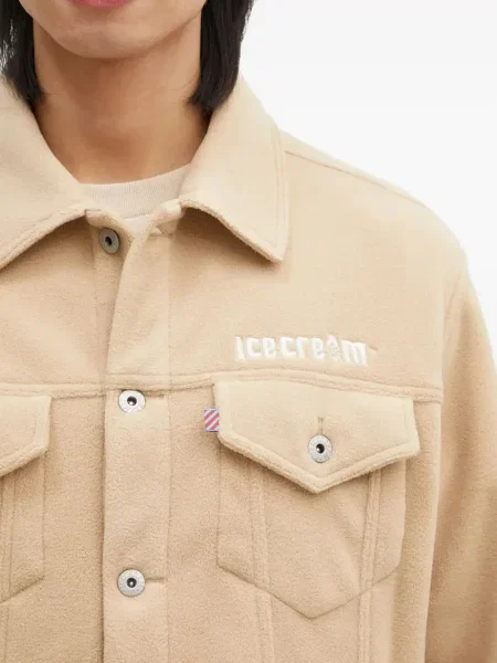Geacă Icecream cu broderie din fleece