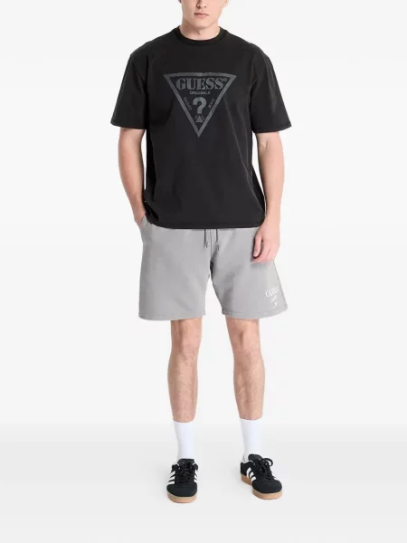 Tricou Guess cu imagine negru