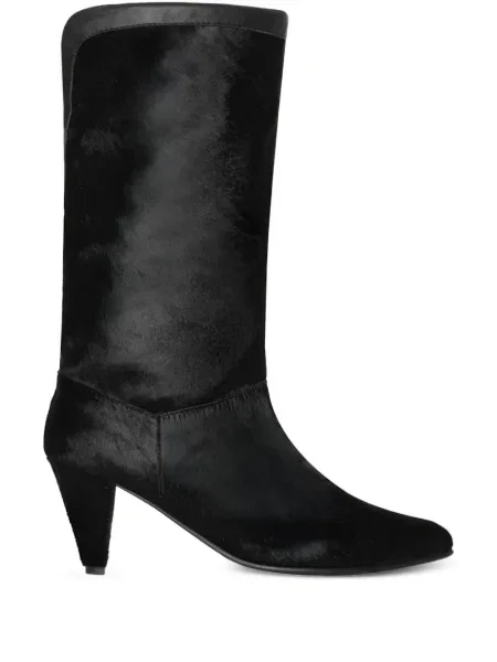 Botine Johanna Ortiz din piele negru