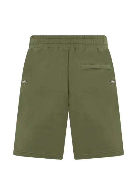 Pantaloni scurți Moschino cu autograf verde