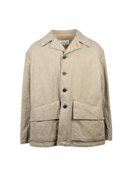 Kurtka Maison Margiela beżowa