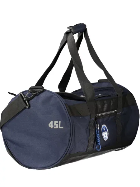 Torba sportowa North Sails z nadrukiem niebieska