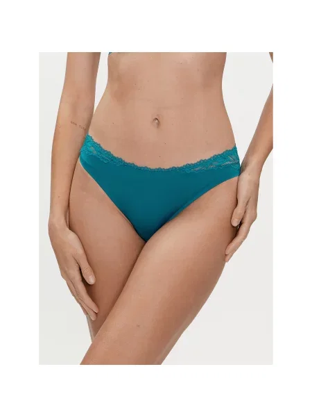 Klasične spodnje hlačke Calvin Klein Underwear zelena
