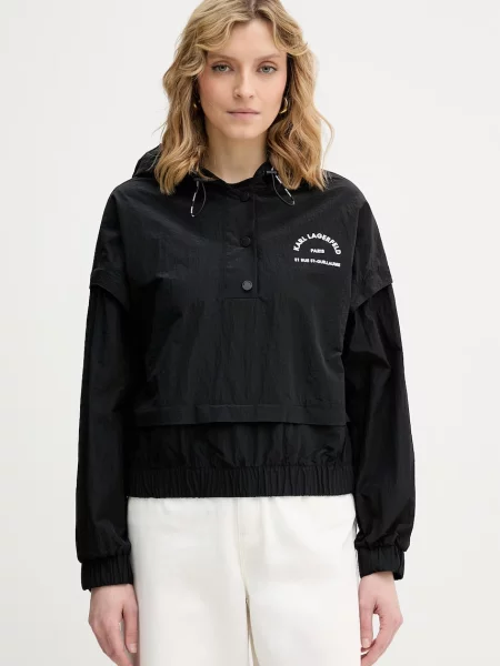 Karl Lagerfeld anorak czarna