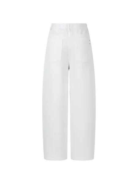 Pantaloni Tomboy alb