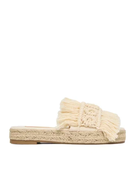 Espadryle Deezee beżowe