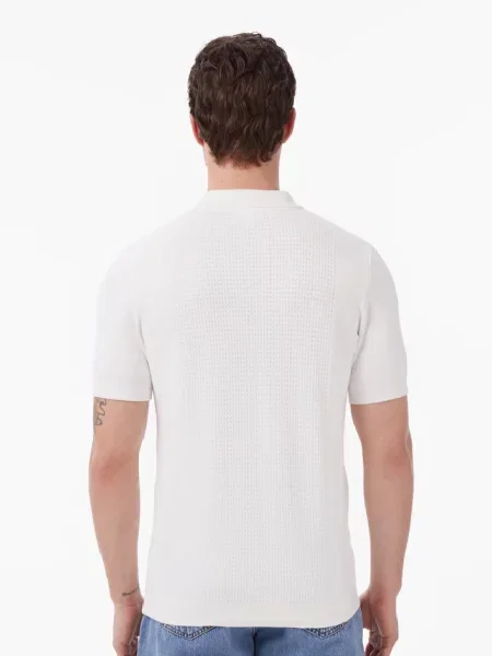 Поло Lacoste біле
