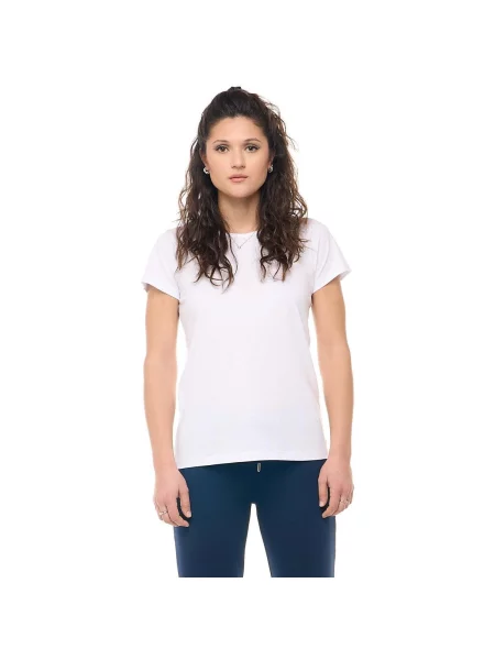 Scurt tricou Leone 1947 cu mâneci scurte alb