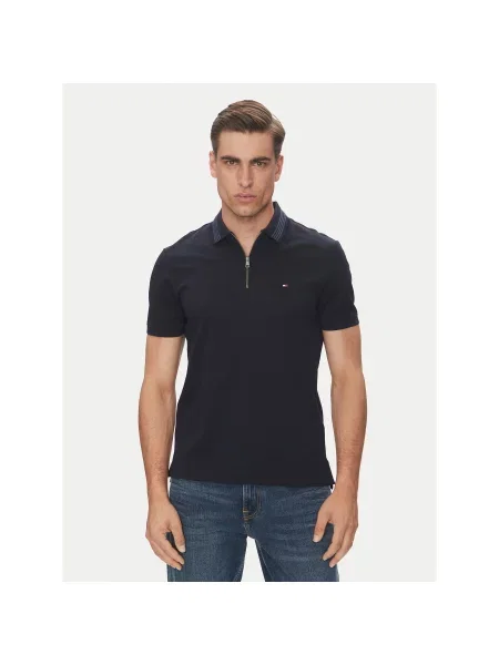Tommy Hilfiger Polo Σκούρο Regular Fit μπλε