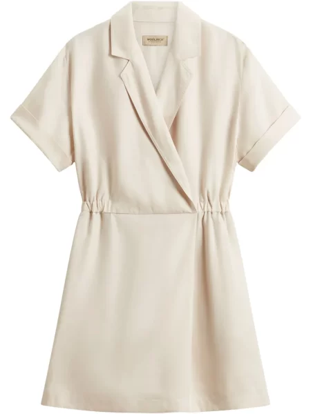 Rochie mini Woolrich cu decolteu în V de costum