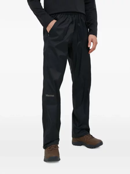 Pantaloni Marmot cu imagine alergare negru