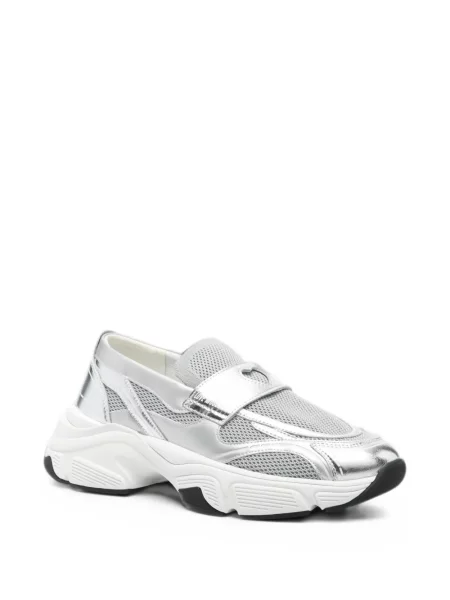 Sneakerși Love Moschino cu motiv cu inimi