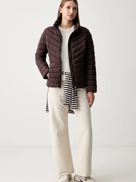 DKNY prešita jakna rjava