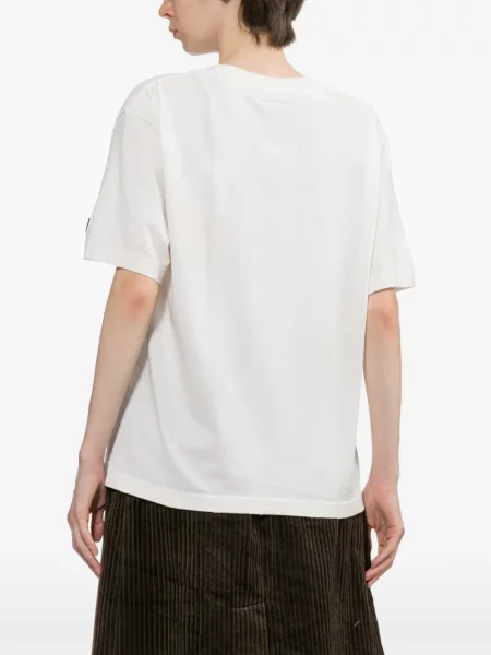 Tricou Maison Mihara Yasuhiro tricotate alb