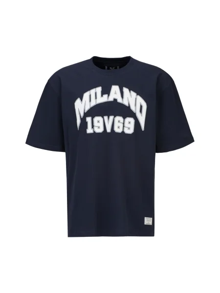 ITALIA Tričko Tamaro College námořnická modř bílá