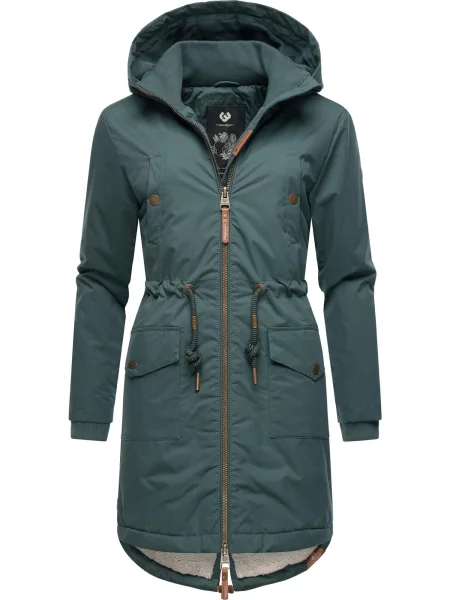 Ragwear Žieminė parka Crescend tamsiai žalia