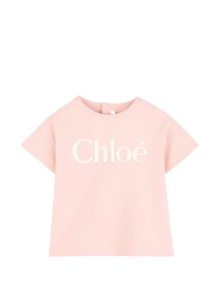 Dětské tričko Chloé růžové