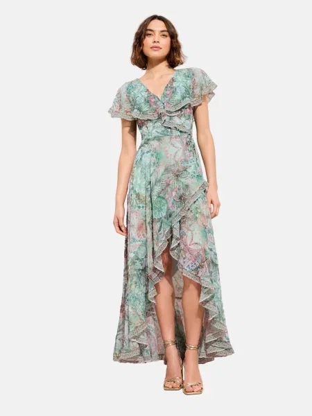 Lipsy Rochie verde mentă / verde deschis / roz alb
