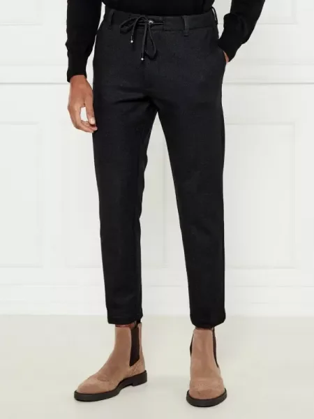 BOSS BLACK Nadrág C-Kane-RDS-J | Tapered fit fekete