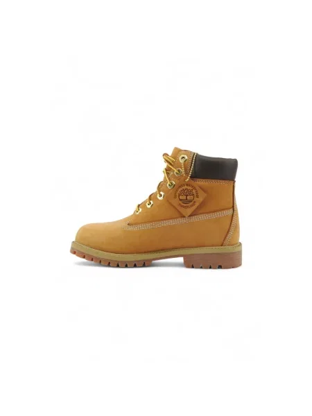 Botki Timberland sznurowane brązowe