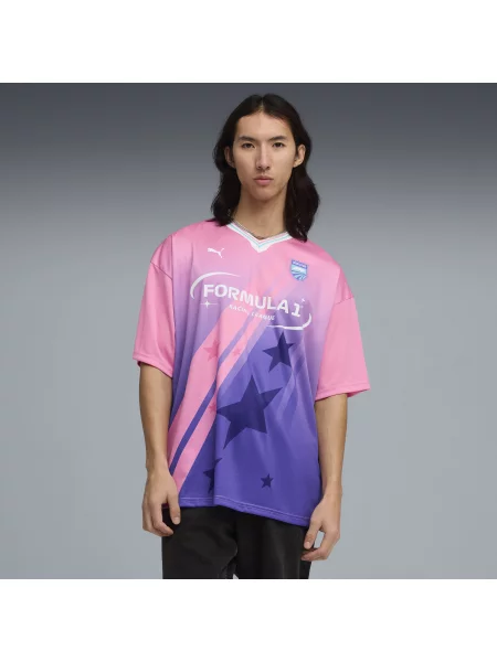 PUMA koszulka o luźnym kroju Miami Akcesoria S różowy