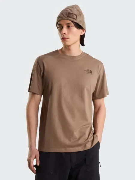 Футболка The North Face U OG STORE RELAXED SHORT SLEEV коричневий
