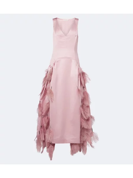 Rochie Jacques Wei din satin roz