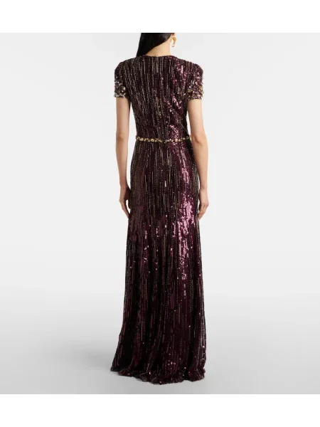 Rochie Jenny Packham violet
