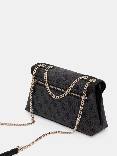 Кожаная сумка через плечо Guess
