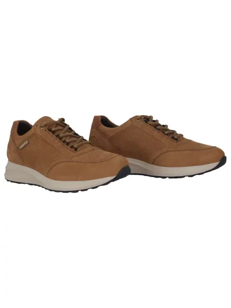 Sneakersy Mephisto zamszowe brązowe
