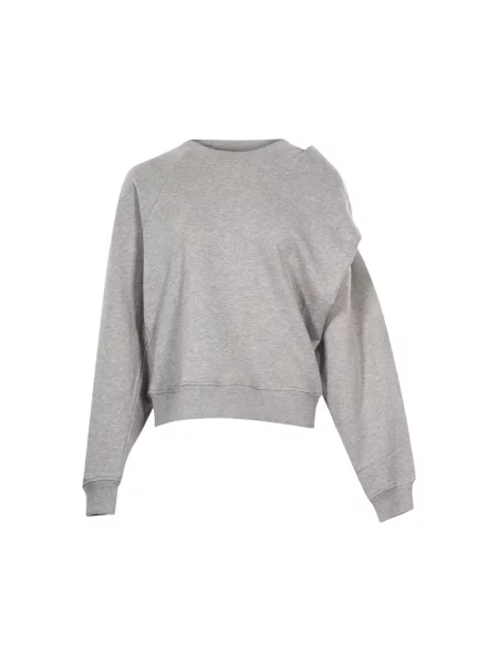 Dzianinowa bluza nierozpinana Dries Van Noten szara