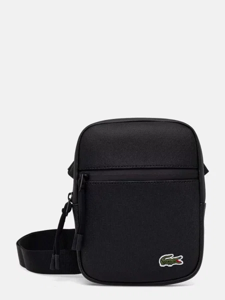 Geantă crossbody Lacoste negru