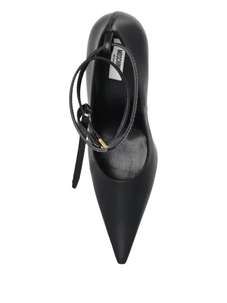 Pantofi cu toc Moschino negru