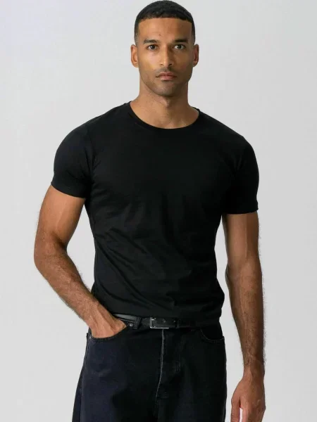 TEESHOPPEN Cămașă Muscle T negru