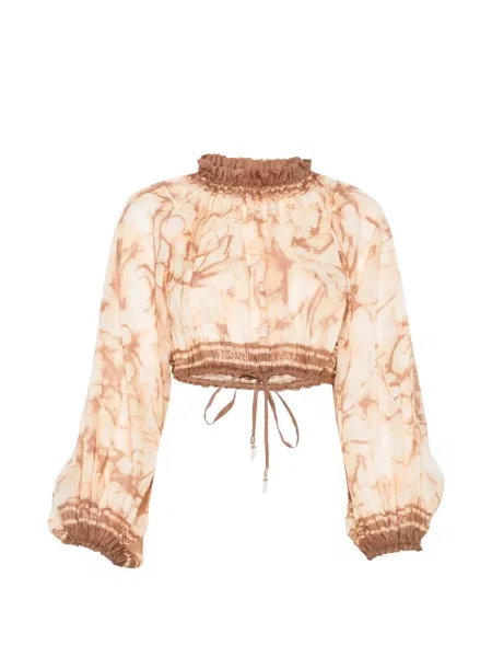 Ošišano bluza Zimmermann tie-dye veze