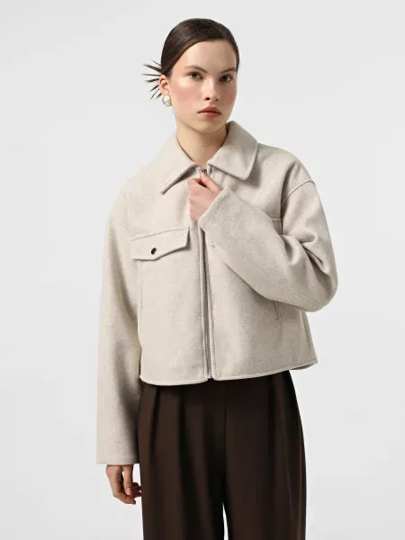 Куртка-сорочка Vero Moda поліестер/перероб. бежевий