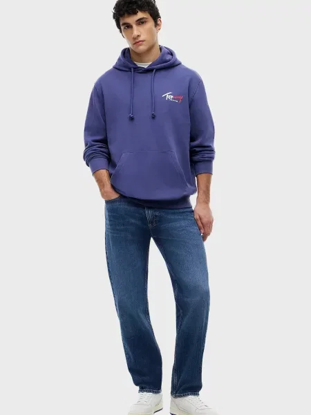 Худі Tommy Jeans фіолетове