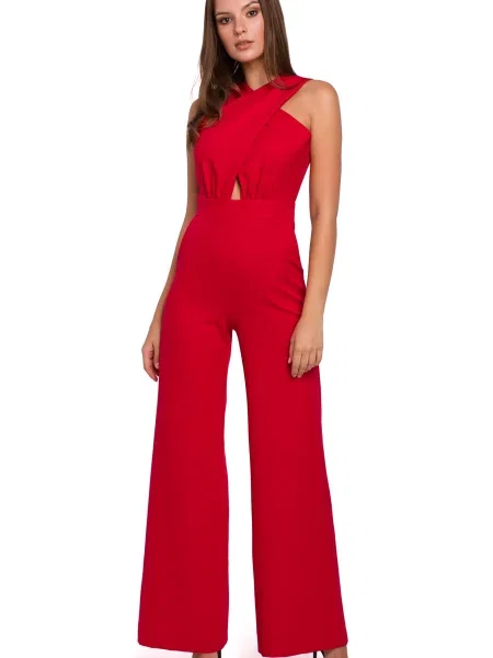 Kombinezon Makover czerwony