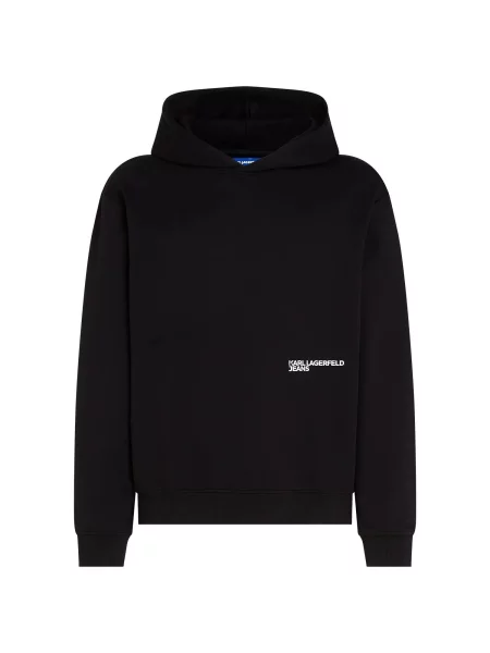 Karl Lagerfeld Jeans Hanorac Negru alb