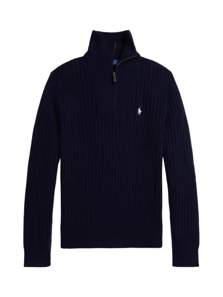 Pulover Polo Ralph Lauren melange albastru