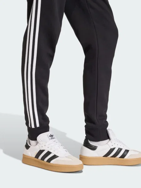 ADIDAS ORIGINALS Hlače črna bela