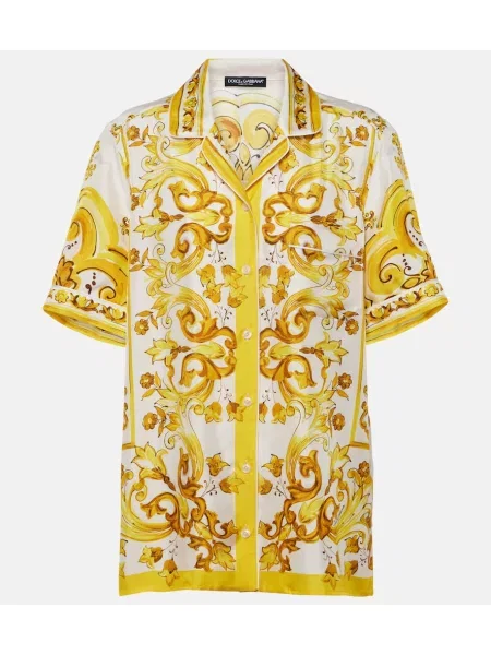 Cămașă Dolce&gabbana de mătase
