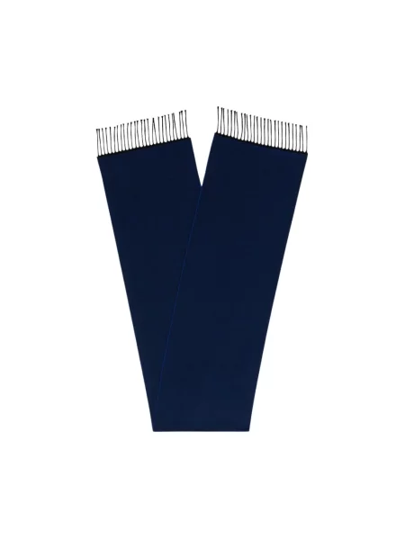 Szal Brooks Brothers wełniana niebieska