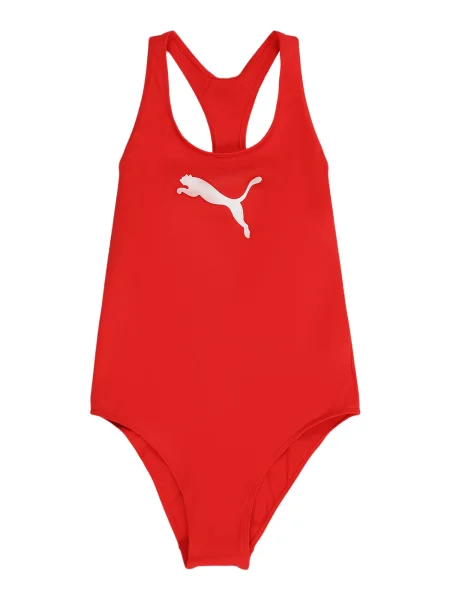 PUMA Costum de baie întreg roșu alb