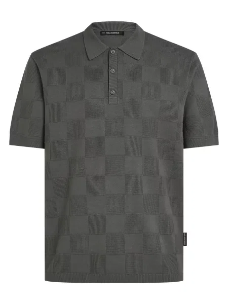 Karl Lagerfeld Tricou închis gri