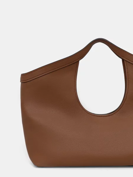 Кожаная сумка шоппер Michael Michael Kors