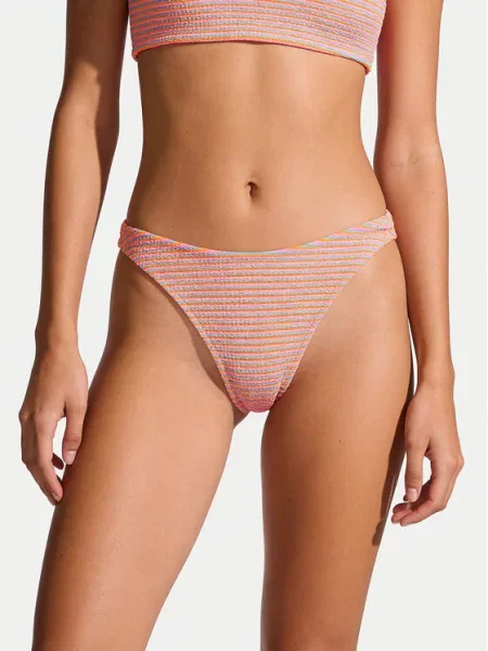 Banana Moon Dół od bikini Naida Neonstrip różowy