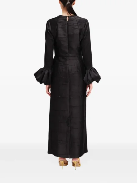 Rochie maxi Baruni de costum negru